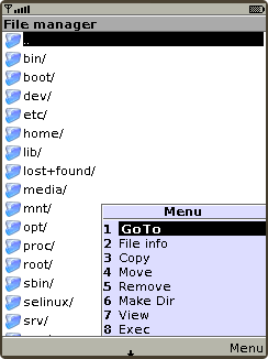 List with icons