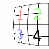 Risultato di esempio dell'opzione Spostamento X (Principale impostata a 70.0)