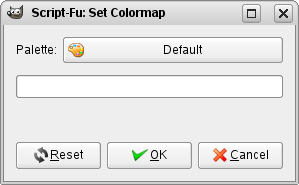 The “Set Colormap” window