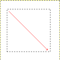 Creating a rectangular selection