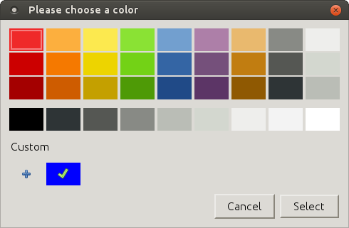 ColorChooserDialog