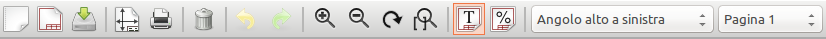 main toolbar