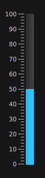 Gauge tickmark example