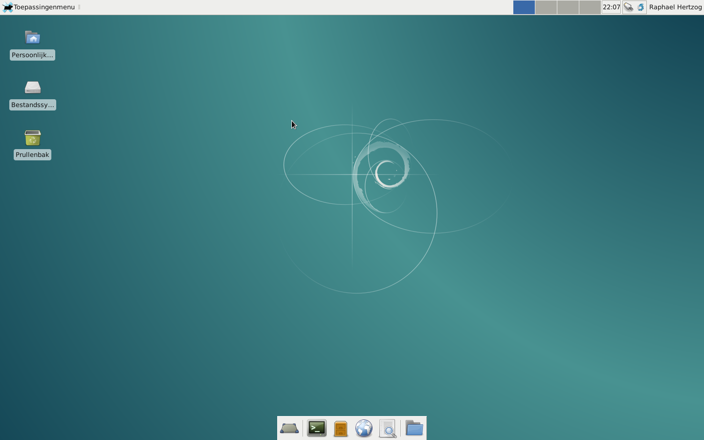 The Xfce desktop