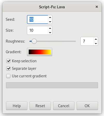 “Lava” options