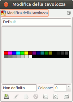 Editor di tavolozze