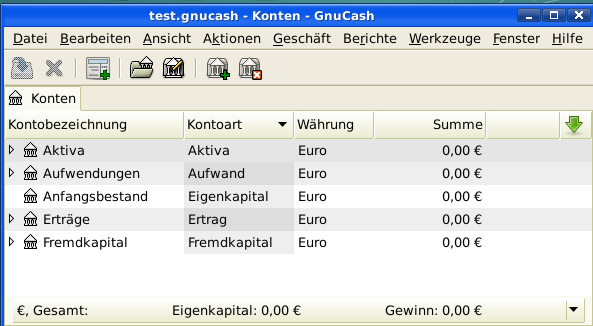 Startpunkt für die Zusammenfassung