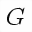 MATHEMATICAL ITALIC CAPITAL G